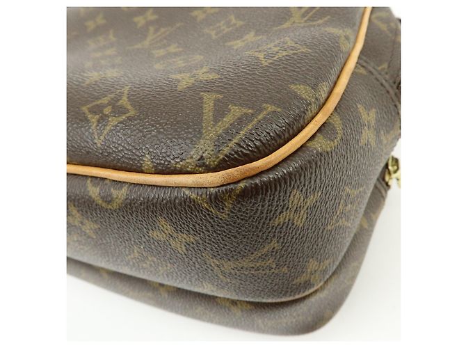 Borsa a tracolla Louis Vuitton Monogram Reporter PM Brown M45254 - vista 13