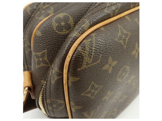 Borsa a tracolla Louis Vuitton Monogram Reporter PM Brown M45254 - vista 15