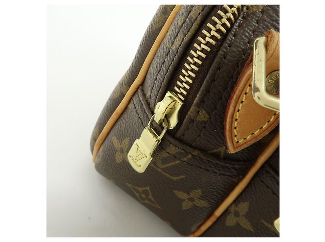 Borsa a tracolla Louis Vuitton Monogram Reporter PM Brown M45254 - vista 19