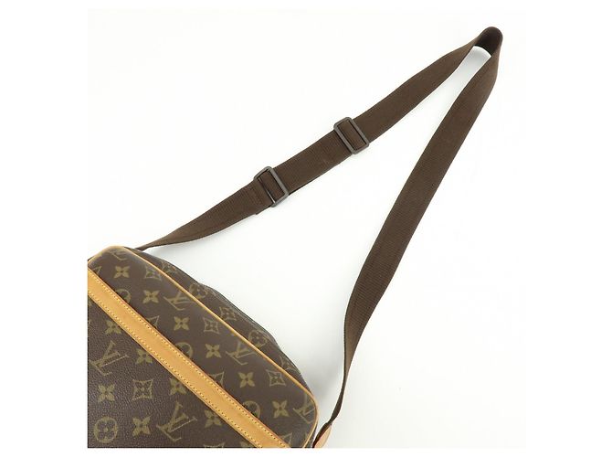 Borsa a tracolla Louis Vuitton Monogram Reporter PM Brown M45254 - vista 6