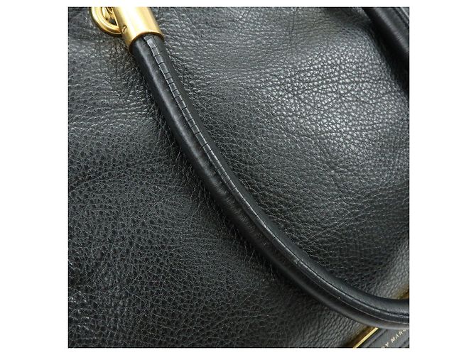 MARC by MARC JACOBS Top Handle Leder 2Way Bag Schultertasche Black - Ansicht 10