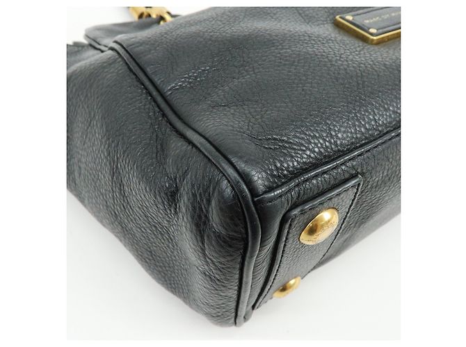 MARC by MARC JACOBS Top Handle Leder 2Way Bag Schultertasche Black - Ansicht 13