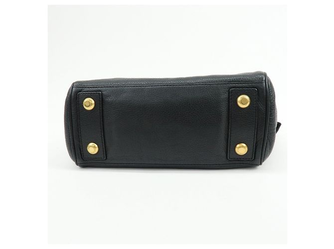 MARC by MARC JACOBS Top Handle Leder 2Way Bag Schultertasche Black - Ansicht 5
