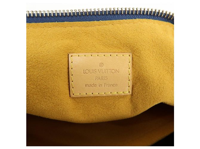 Louis Vuitton Monogram Denim Baggy PM Borsa a Tracolla 2Way Blu M95049 Lot - vista 23