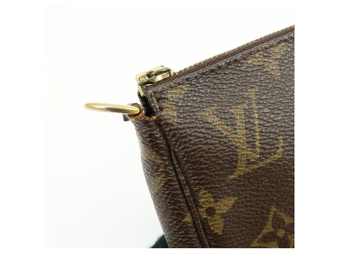 Louis Vuitton Monogram Pochette Accessoires Pouch Bag M51980 Lot - vista 14