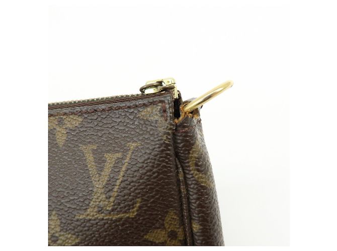 Louis Vuitton Monogram Pochette Accessoires Pouch Bag M51980 Lot - vista 15