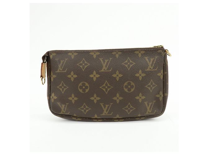 Louis Vuitton Monogram Pochette Accessoires Pouch Bag M51980 Lot - vista 2