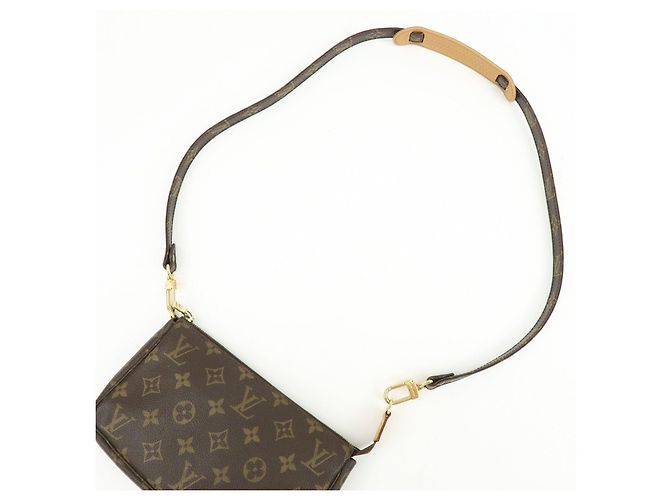 Louis Vuitton Monogram Pochette Accessoires Pouch Bag M51980 Lot - vista 6
