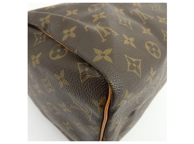 Borsa a mano Louis Vuitton Monogram Speedy 30 Boston Bag Marrone M41526 - vista 11