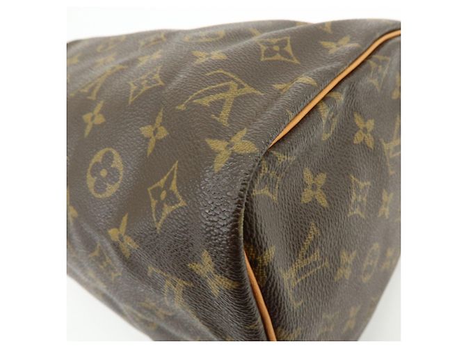Borsa a mano Louis Vuitton Monogram Speedy 30 Boston Bag Marrone M41526 - vista 12