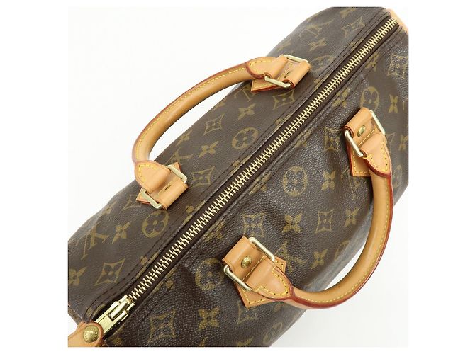 Borsa a mano Louis Vuitton Monogram Speedy 30 Boston Bag Marrone M41526 - vista 18