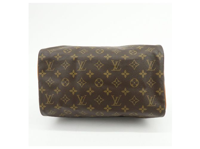 Borsa a mano Louis Vuitton Monogram Speedy 30 Boston Bag Marrone M41526 - vista 5