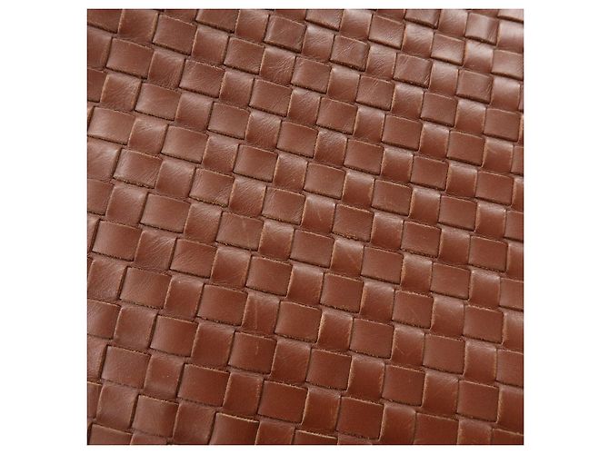 BOTTEGA VENETA Borsa a tracolla e a spalla in pelle Intrecciato Marrone - vista 18