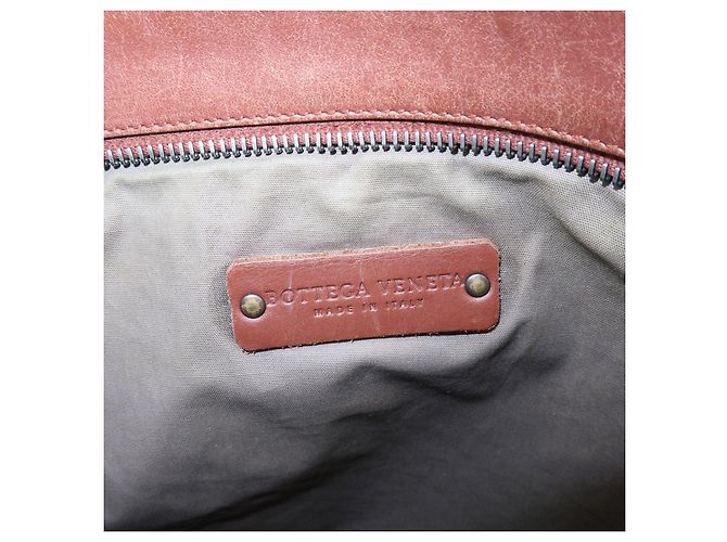 BOTTEGA VENETA Borsa a tracolla e a spalla in pelle Intrecciato Marrone - vista 24