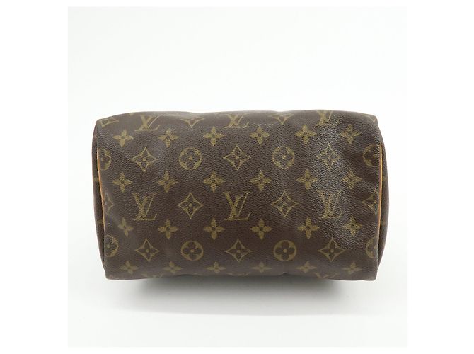 Louis Vuitton Monogram Speedy 25 Boston Bag Hand Bag Brown M41528 - vista 5