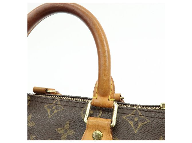 Louis Vuitton Monogram Speedy 25 Boston Bag Hand Bag Brown M41528 - vista 8
