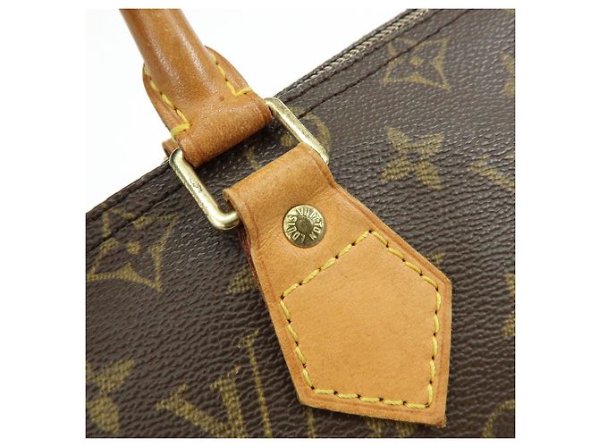 Louis Vuitton Monogram Speedy 25 Boston Bag Hand Bag Brown M41528 - vista 9