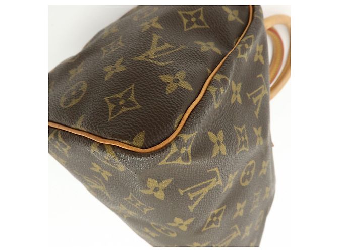 Louis Vuitton Monogram Speedy 25 Boston Bag Hand Bag Brown M41528 - vista 12