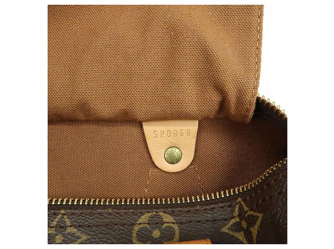 Louis Vuitton Monogram Speedy 25 Boston Bag Hand Bag Brown M41528 - vista 22