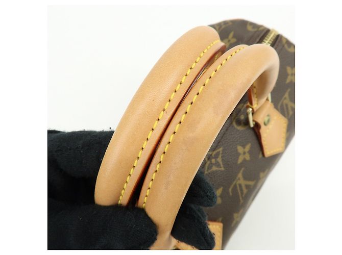 Louis Vuitton Monogram Speedy 25 Boston Bag Hand Bag Brown M41528 - vista 6