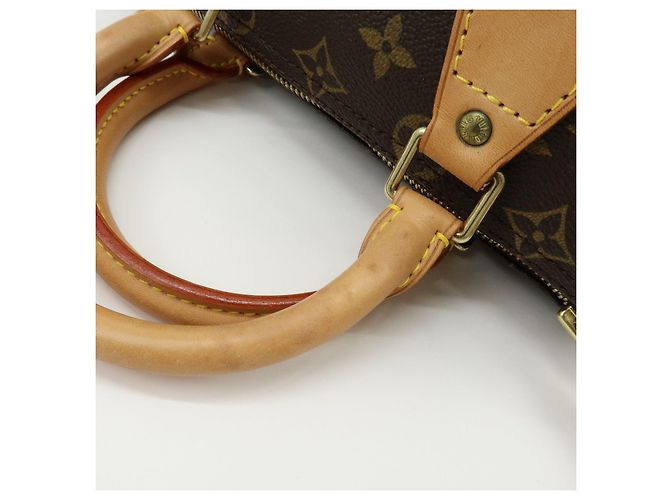 Louis Vuitton Monogram Speedy 25 Boston Bag Hand Bag Brown M41528 - vista 8