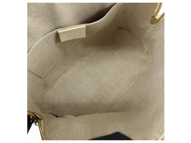 Borsa 2WAY in pelle Micro Guccissima GUCCI Borsa a mano Ivory 449654 - vista 20