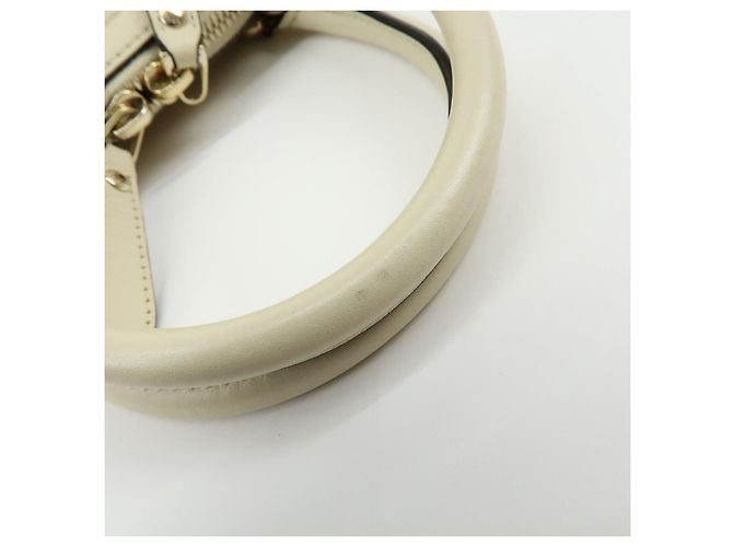Borsa 2WAY in pelle Micro Guccissima GUCCI Borsa a mano Ivory 449654 - vista 8
