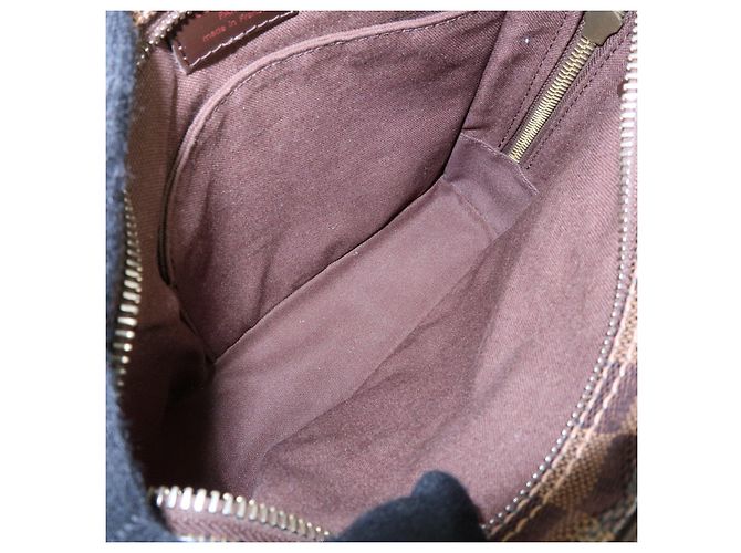Borsa a tracolla Louis Vuitton Damier Olaf PM Marrone N41442 - vista 20