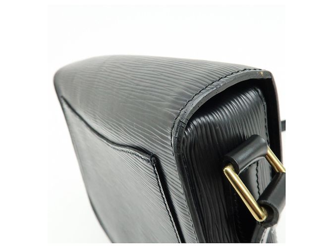 Saint-Cloud Borsa a tracolla Louis Vuitton Epi Saint Cloud Black Noir M52192 - vista 16