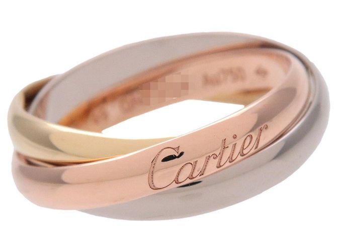 Cartier Trinity Ring SM K18 750YG/WG/PG #49 US5 EU49 HK10.5 - Ansicht 5