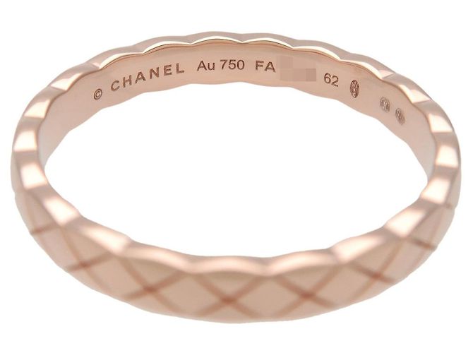 Anello CHANEL COCO Crush Mini K18 750PG Oro Rosa #62 US 10 EU 62 J11785 - vista 4