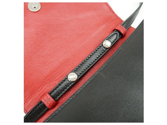 PRADA Borsa a spalla 2Way Mini Crossbody e Pochette in pelle Black BT1031 - vista 10