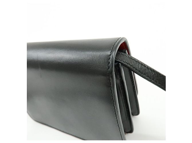 PRADA Borsa a spalla 2Way Mini Crossbody e Pochette in pelle Black BT1031 - vista 17