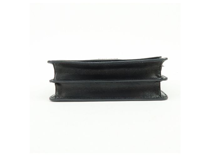 PRADA Borsa a spalla 2Way Mini Crossbody e Pochette in pelle Black BT1031 - vista 5