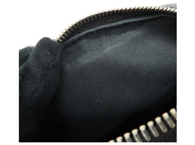 Borsa a tracolla Louis Vuitton Damier Graphite Rem Nera N41446 - vista 22