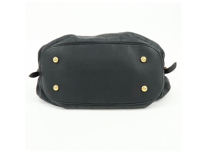 Borsa a tracolla e borsa a mano Louis Vuitton Monogram Mahina L Noir M95765 - vista 5
