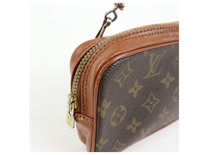 Borsa Louis Vuitton Monogram Pochette Marly Bandouliere Brown M51828 - vista 16