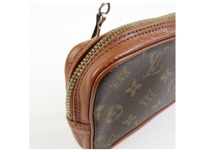 Borsa Louis Vuitton Monogram Pochette Marly Bandouliere Brown M51828 - vista 18