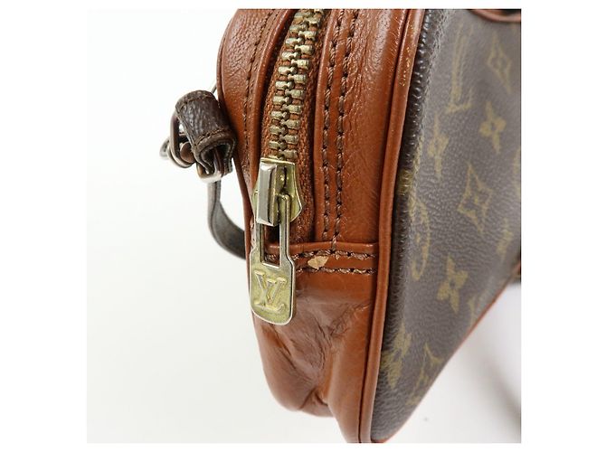 Borsa Louis Vuitton Monogram Pochette Marly Bandouliere Brown M51828 - vista 20