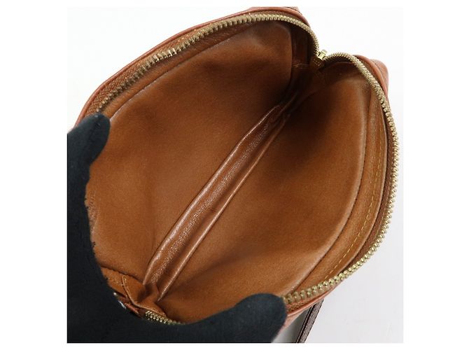 Borsa Louis Vuitton Monogram Pochette Marly Bandouliere Brown M51828 - vista 22