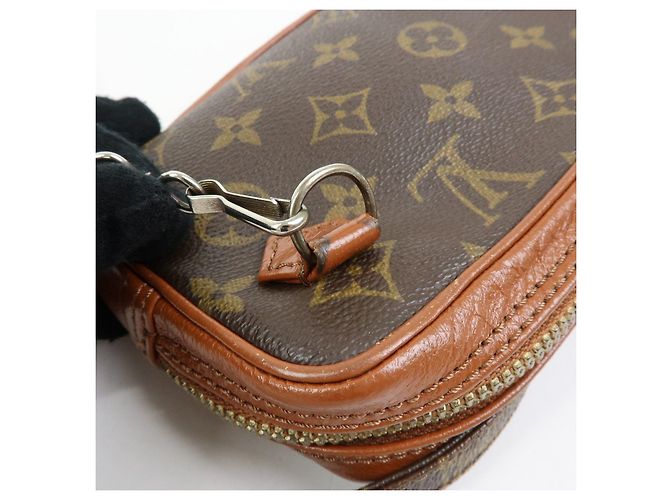 Borsa Louis Vuitton Monogram Pochette Marly Bandouliere Brown M51828 - vista 8
