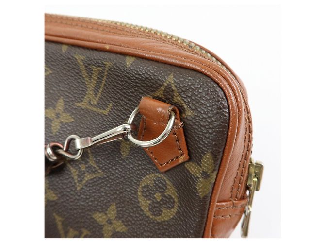 Borsa Louis Vuitton Monogram Pochette Marly Bandouliere Brown M51828 - vista 9