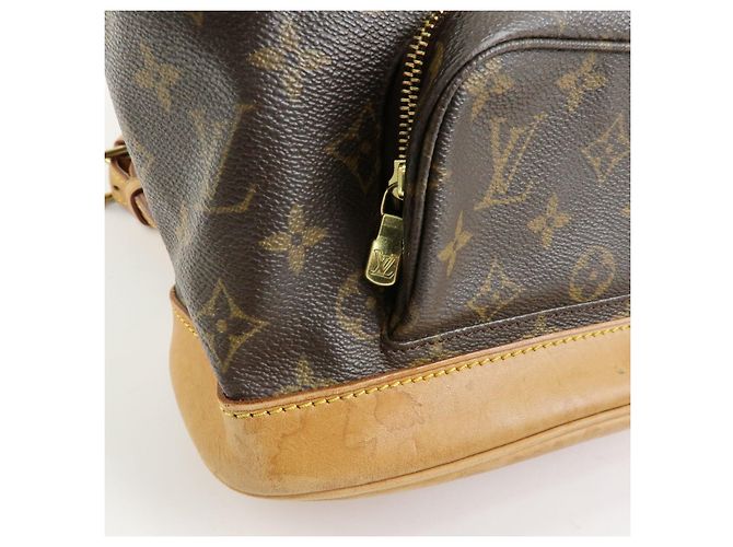 Zaino Louis Vuitton Monogram Canvas Montsouris MM Brown M51136 - vista 16