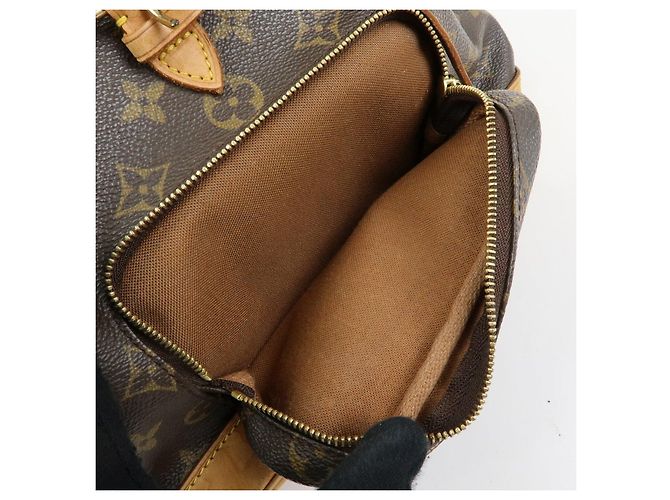 Zaino Louis Vuitton Monogram Canvas Montsouris MM Brown M51136 - vista 17