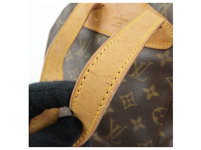 Zaino Louis Vuitton Monogram Canvas Montsouris MM Brown M51136 - vista 7