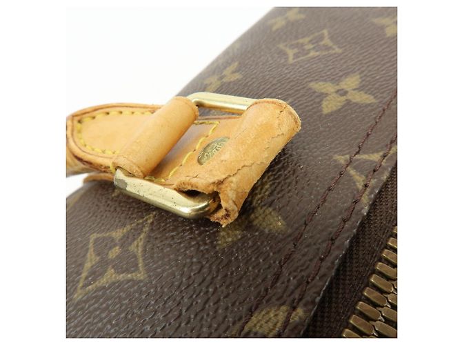 Louis Vuitton Monogram Keep All 55 Boston Bag Hand Bag Brown M41424 - vista 11