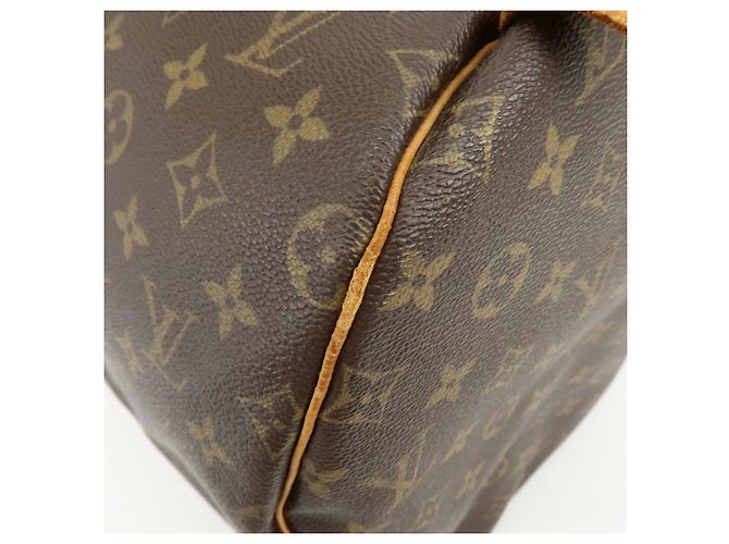 Louis Vuitton Monogram Keep All 55 Boston Bag Hand Bag Brown M41424 - vista 15