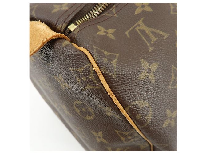 Louis Vuitton Monogram Keep All 55 Boston Bag Hand Bag Brown M41424 - vista 16