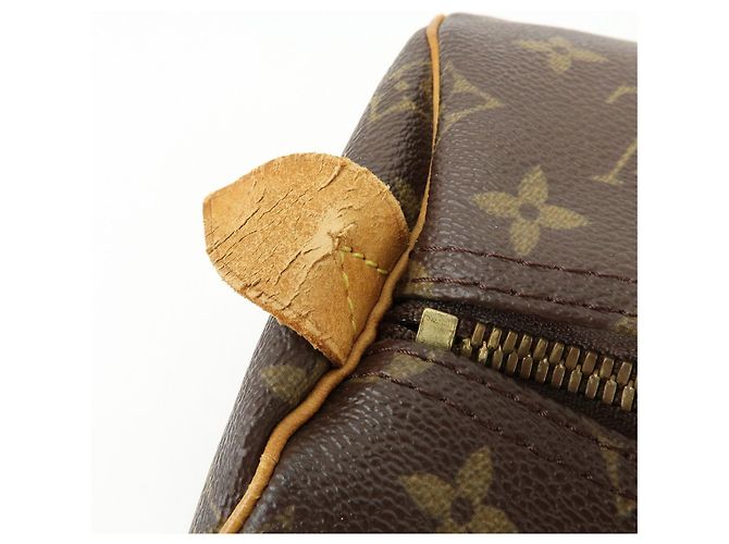 Louis Vuitton Monogram Keep All 55 Boston Bag Hand Bag Brown M41424 - vista 17