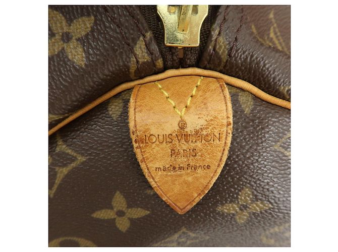 Louis Vuitton Monogram Keep All 55 Boston Bag Hand Bag Brown M41424 - vista 23
